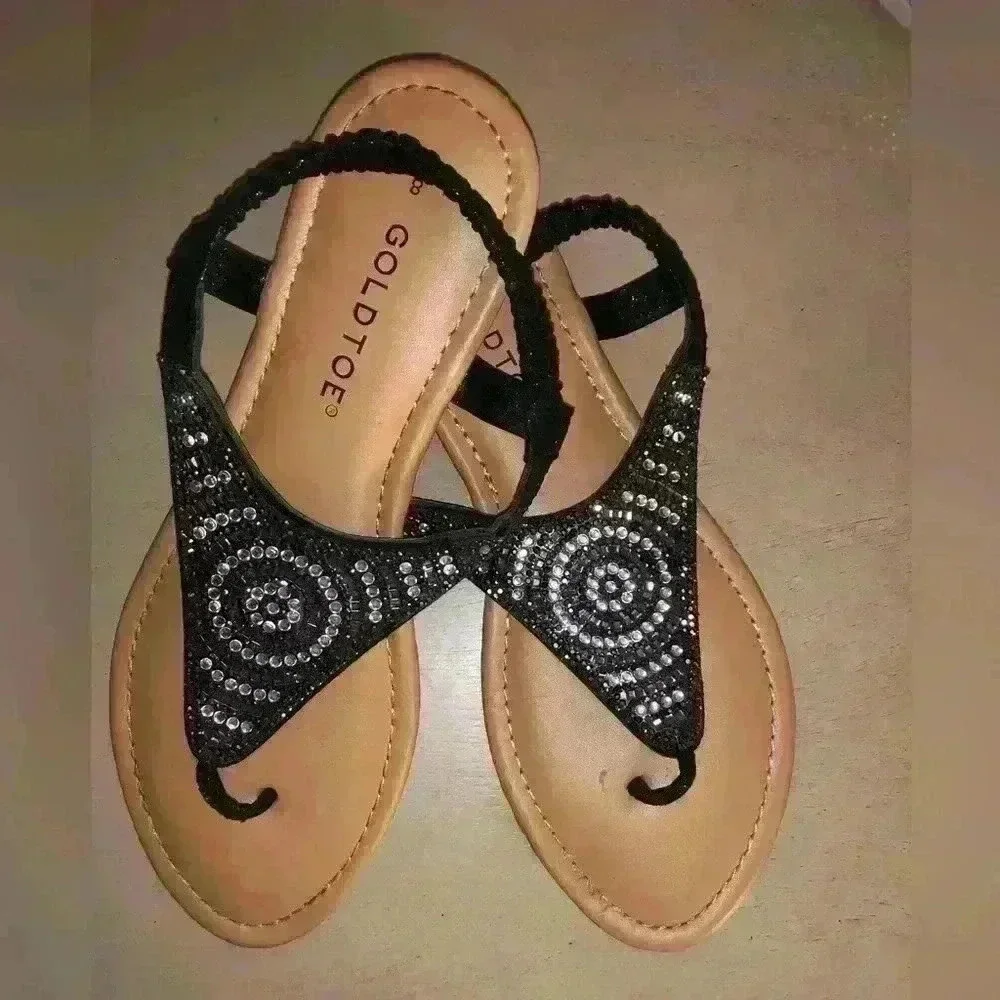 Goldtoe beautiful sandal size 8 - Picture 1 of 4